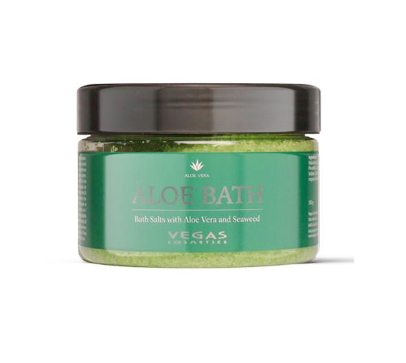 Sales de baño con Aloe Vera y algas marinas